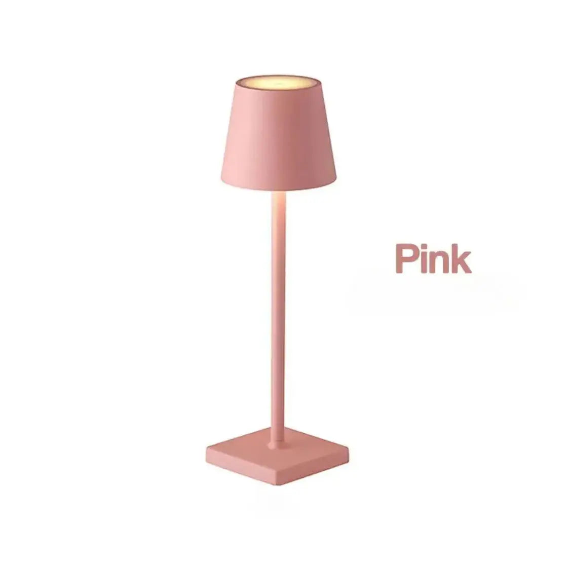 Lampe de table LED Touch Sensor Bureau Veilleuse Lampe de lecture sans fil rechargeable pour hôtel Bar Restaurant Chambre Décor Lumière Femme/Homme - Soldes-ShopOnline