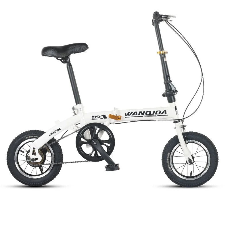Vélo Pliant Mini 12" Ultra-Léger – Freins à Disque, Portable, Homme & Femme, Ville & Campus Soldes-ShopOnline