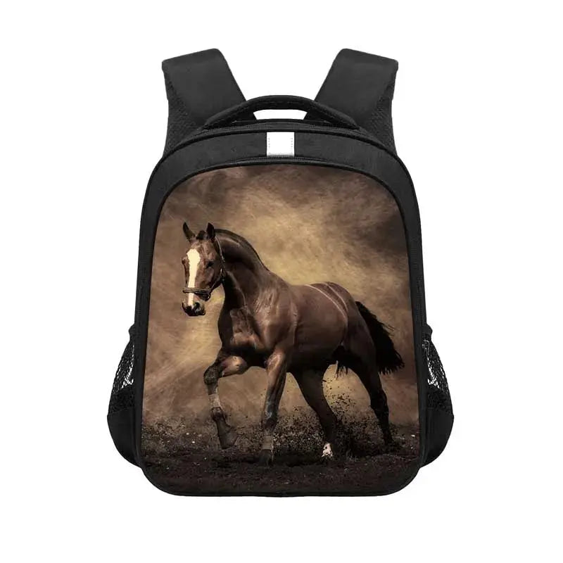 Sac à dos pour adolescents Enfants Cheval Sacs d’école Mignon Sac à dos Garçons Cadeau cartable école Filles Sacs à dos scolaires Enfants - Soldes-ShopOnline