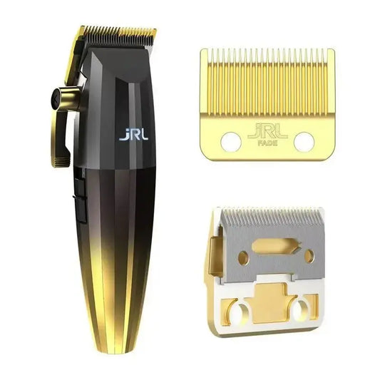 Original JRL Clipper Tondeuse à cheveux professionnelle Tondeuse à pousser électrique sans fil Coiffeur Coiffure pour Homme Garçon - Soldes-ShopOnline