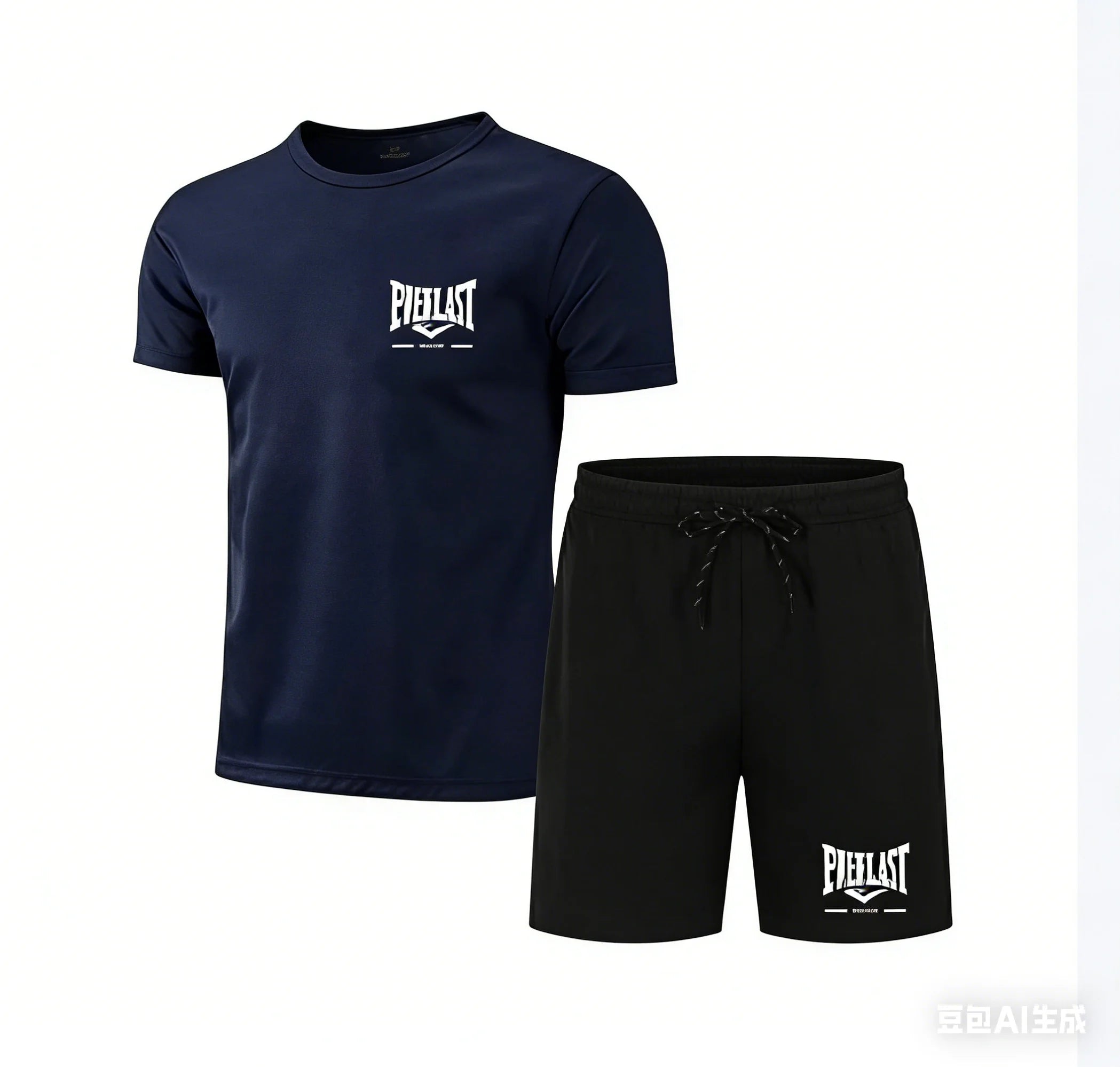Ensemble Sportif Everlast Homme 2 Pièces – T-Shirt & Short Été, Style Boxing, Tailles S-4XL Soldes-ShopOnline
