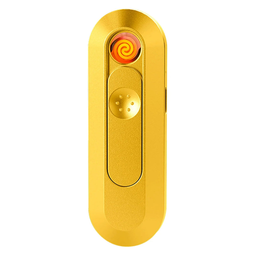Windproof Metal Cigarettes Lighter Coils Tungsten Rechargeable Flameless Electric Lighter Men's Present Soldes-ShopOnline