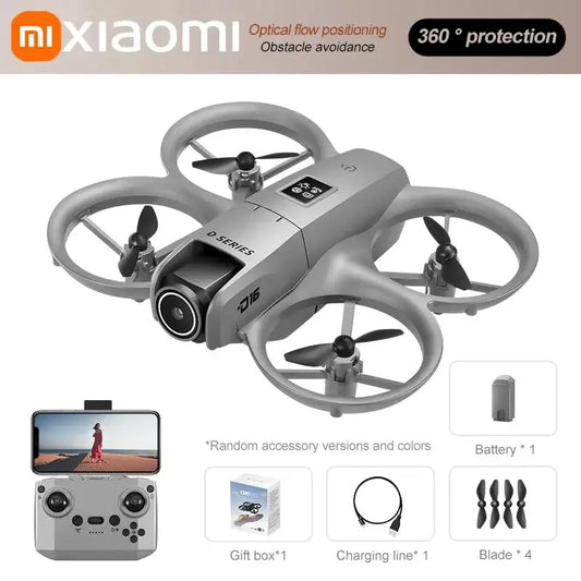 Xiaomi D16 Mini Drone Double Caméra 8K HDAerial détecteur d’obstacle enfants drones pro vidéo Xiaomi stabilisateur de vidéos      Contrôle 20000 m Mixte Jeux enfants à Prix Discount - Soldes-ShopOnline