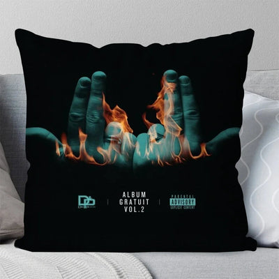 Hot Rapper Jul Mise A Jour Pillow Case Square Pillow Bedroom Sofa Leisure Comfort Cushion Car Living Room Home Decoration 40X40 Soldes-ShopOnline