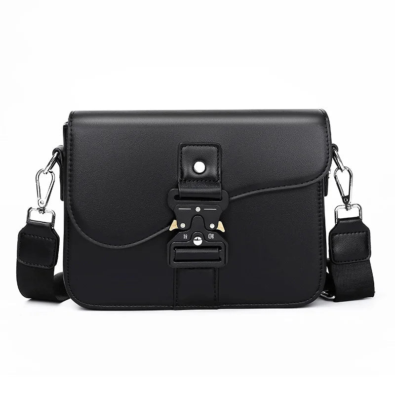 Sac Bandoulière Homme Cuir PU Minimaliste – Business, Trajet Quotidien & Voyage, 21×14×6 cm Soldes-ShopOnline