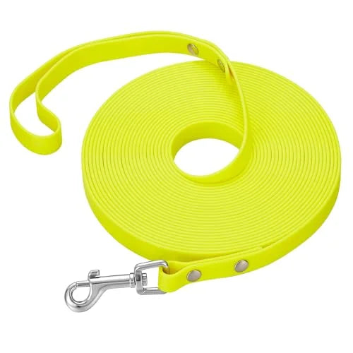Laisse Longue Chien Imperméable PVC – 3m 5m 10m 15m – Dressage & Jeu Plein Air Soldes-ShopOnline