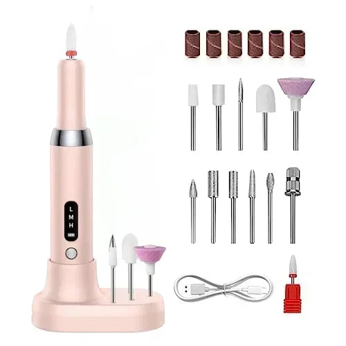 Electric Nail Polisher Drill Bits Professional Nails Grinding Polishing Dead Skin Removal Art Sanding File Pen Manicure Machine Soldes-ShopOnline