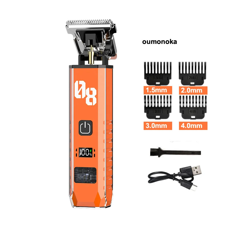 Tondeuse Professionnelle T9 – Rasage 0mm, Barbe & Corps | Coupe Nette Garantie Soldes-ShopOnline