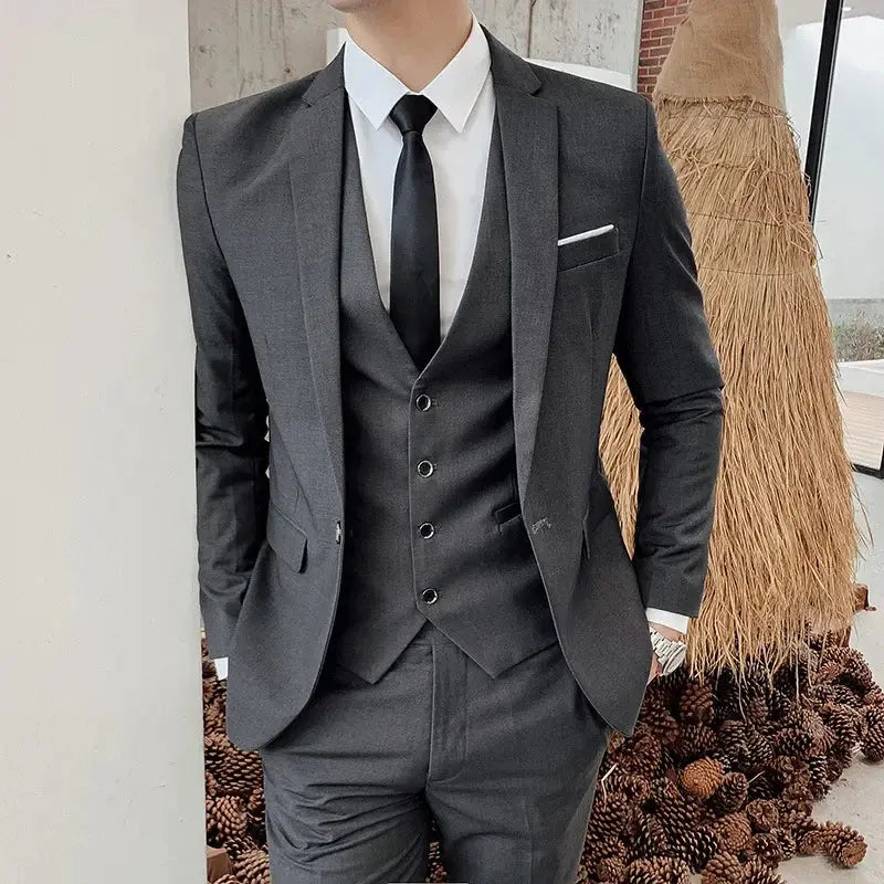 Costard Costume pour Homme 3 Piece mariage classe chic Business Professionnel homme Top Quality à Prix Discount - Soldes-ShopOnline