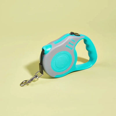 Laisse de chien pour petits chiens/ Chat Automatique Rétractable Durable Nylon Laisse Chiot Voyage en plein air Randonnée Randonnée Traction Corde 3M 5M - Soldes-ShopOnline