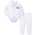 Costume Baptême Bébé Garçon Ensemble Formel | Gilet, Chemise, Pantalon – Baptême, Mariage, Pâques, Anniversaire – 3 à 18 Mois Soldes-ShopOnline