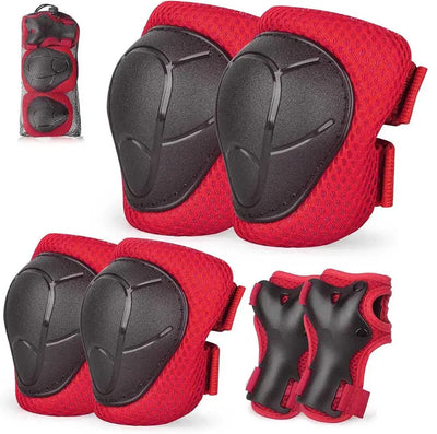 Équipement de protection pour enfants Genouillères et coudières 3 en 1 avec protège-poignet pour le roller Skateboard Cyclisme Patinage Vélo Scooter - Soldes-ShopOnline