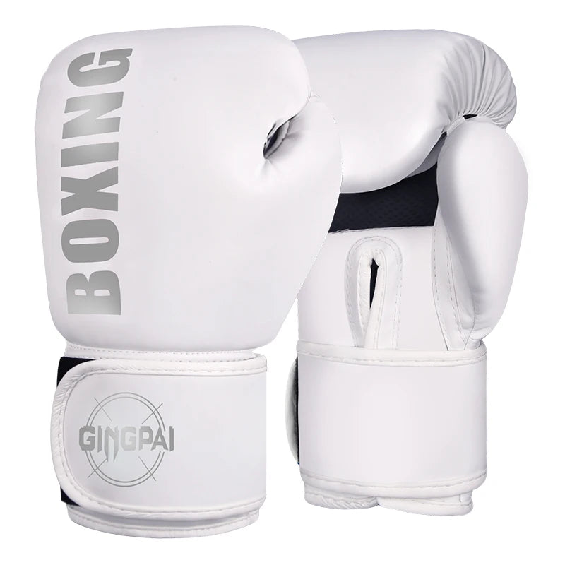6/8/10/12oz Boxing Gloves Professional Adult Sanda Muay Thai Fighting Gloves Men and Women Training Sandbag Free Fight MMA Soldes-ShopOnline