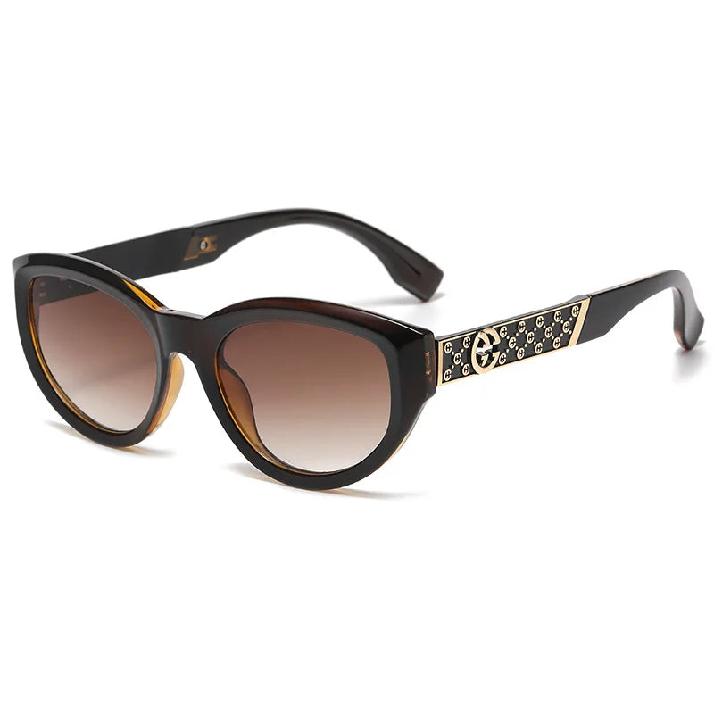 Lunettes de Soleil Cat Eye JQZSAG – UV400, Retro Tendance, Street Style, Unisexe Soldes-ShopOnline