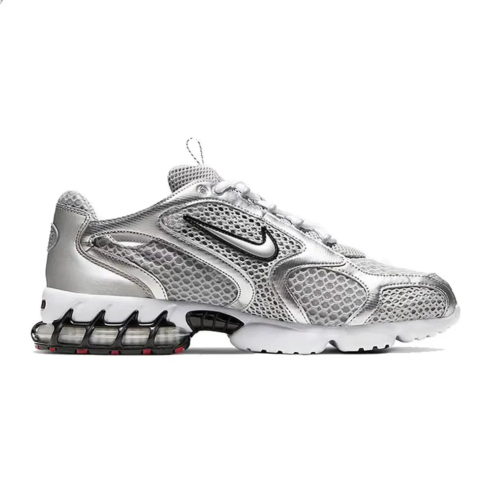 Nike Air Zoom Spiridon Cage 2 Homme – Argent Liquide, Low-Top Lifestyle, CJ1288-001 Soldes-ShopOnline