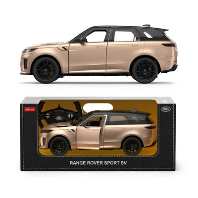1/14 Rastar Range Rover SV RC Car Model USB Battery LED Lights Rubber Tires Open The Doors Toys Gift For Adults Soldes-ShopOnline