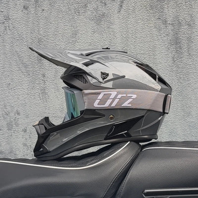 ORZ Professional Racing Motocross Helmet Off Road Helmet Motorcycle Off-Road Cartoon Childrenr ATV Motorcycle MTB Helmet Soldes-ShopOnline