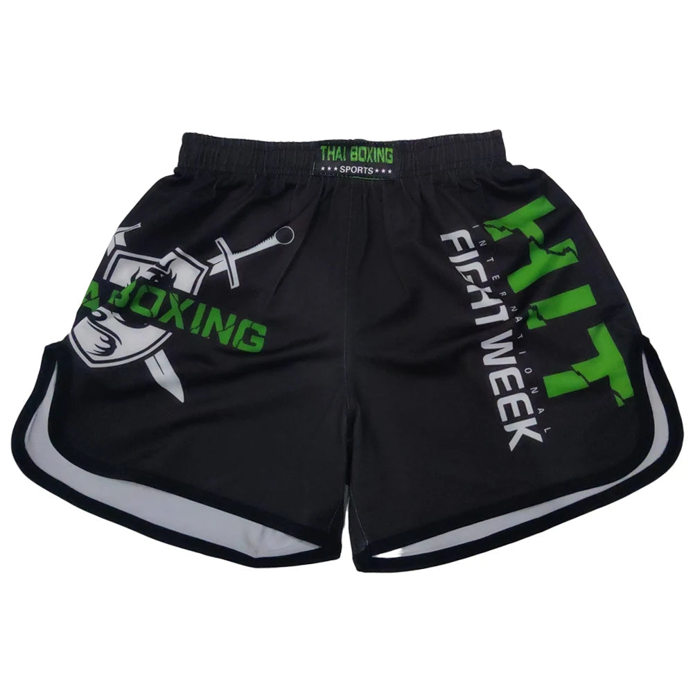 Short Muay Thai MMA Kickboxing SURVENIL – Unisexe Adulte & Enfant Soldes-ShopOnline