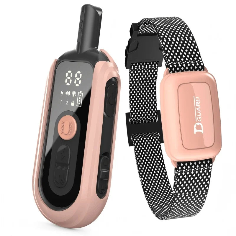 Collier de Dressage Électrique Imperméable avec Télécommande – Anti-Aboiement Rechargeable pour Chiens de Toutes Tailles Soldes-ShopOnline