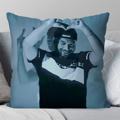 Hot Rapper Jul Mise A Jour Pillow Case Square Pillow Bedroom Sofa Leisure Comfort Cushion Car Living Room Home Decoration 40X40 Soldes-ShopOnline