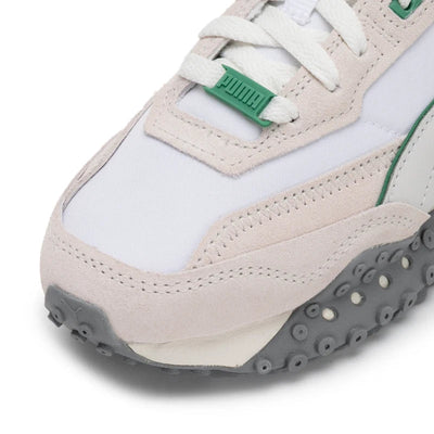 Puma Men's and Women's Shoes Blktop Rider Nylon Lt Low-Cut Sneakers Thick-Soled Dad Shoes 401440-01 Soldes-ShopOnline