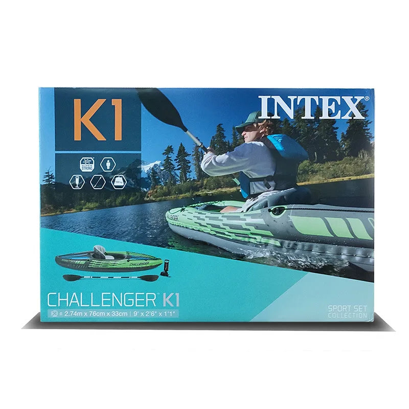 Kayak Gonflable 1 Personne INTEX 68305 – 274 cm, Pêche & Loisirs Soldes-ShopOnline