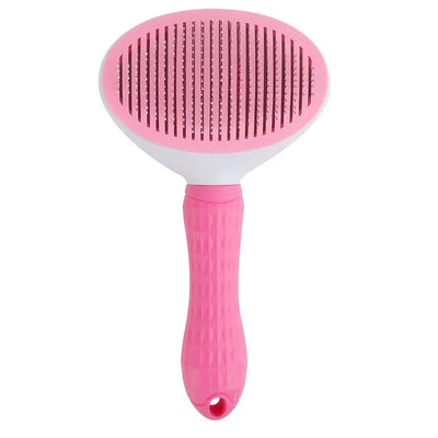 Pet Dog Brush Cat Comb Self Cleaning Pet Hair Remover Brush For Dogs Cats Grooming Tools Pets Dematting Comb Dogs Accessories Soldes-ShopOnline