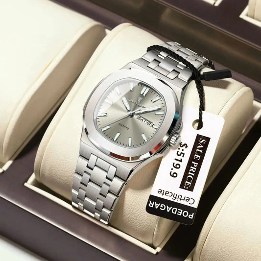 POEDAGAR Top Original Montre pour Femmes Classe Chic Montre de Luxe pour Femme à Prix Discount - Soldes-ShopOnline