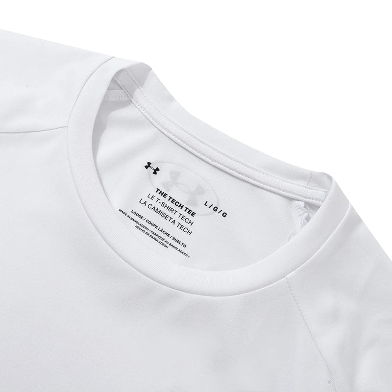 Under Armour Men's Short-Sleeved T-Shirt Sportswear Fitness Training Soft, Comfortable and Breathable Short-Sleeved Top T-Shirt 1326413-100 Soldes-ShopOnline