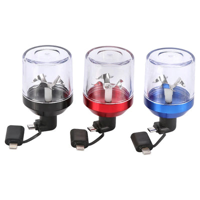 Broyeur Électrique USB Portable - Moulin Herbes Multifonction Aluminium Soldes-ShopOnline