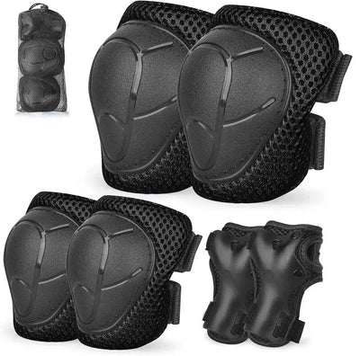 Équipement de protection pour enfants Genouillères et coudières 3 en 1 avec protège-poignet pour le roller Skateboard Cyclisme Patinage Vélo Scooter - Soldes-ShopOnline