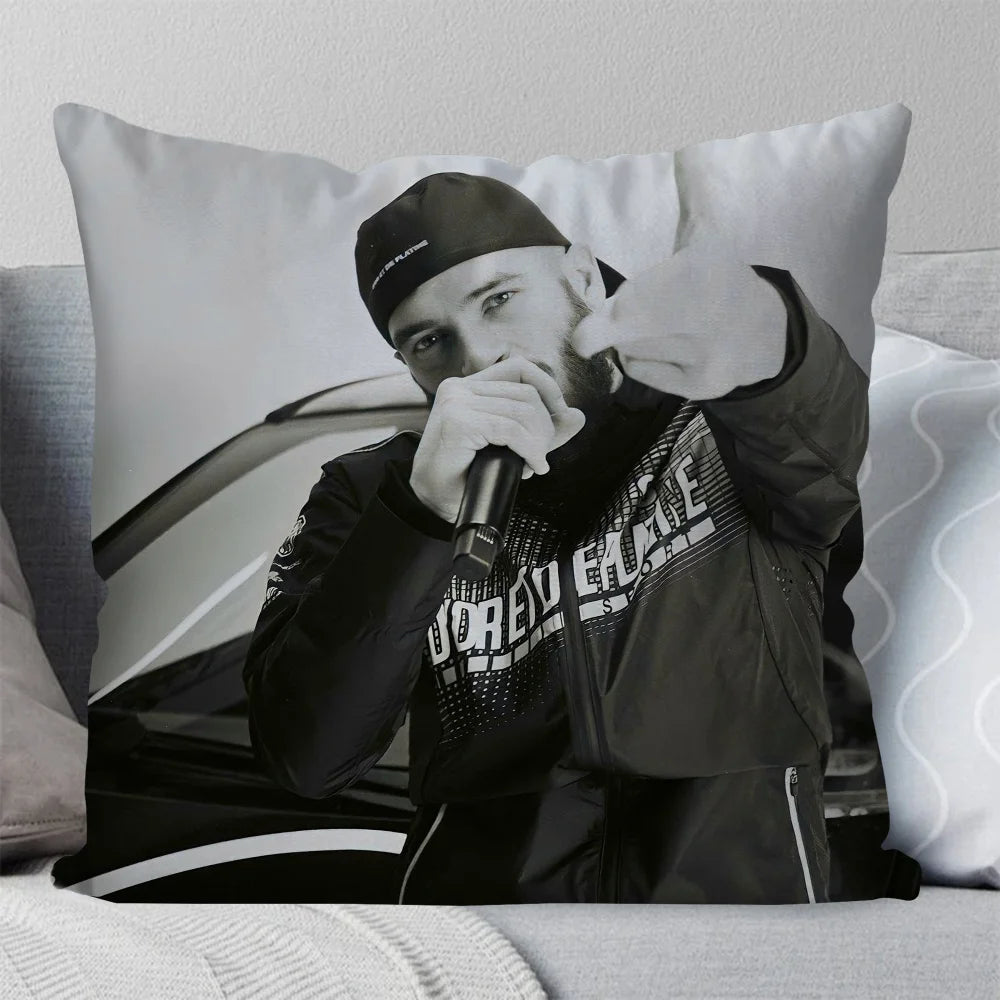 Hot Rapper Jul Mise A Jour Pillow Case Square Pillow Bedroom Sofa Leisure Comfort Cushion Car Living Room Home Decoration 40X40 Soldes-ShopOnline