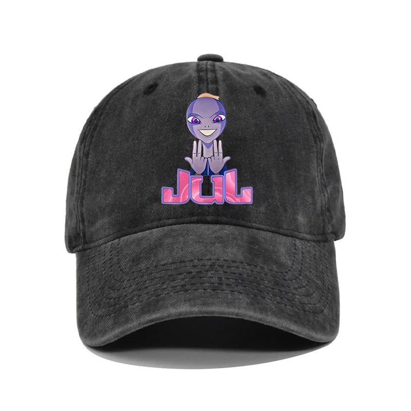 Casquette Jul Officielle - Baseball Cap Rap Cartoon Unisexe Ajustable - Style Urbain Authentique Soldes-ShopOnline