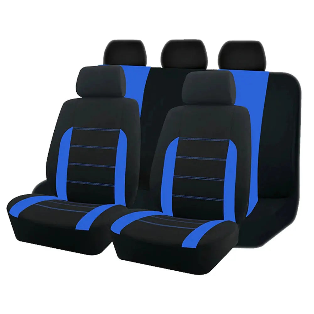 AUTO PLUS Housses de siège de voiture en tissu universel Adaptées à la plupart des voitures SUV Camion Van Accessoires de voiture Housses de siège intérieures Voiture - Soldes-ShopOnline