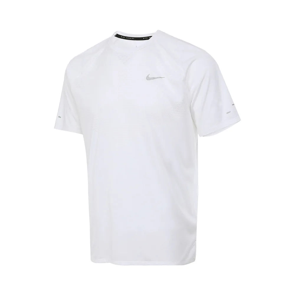 NIKE 2025 Men's AS M NK DFADV STRIDE SS TOP Knitted T-shirt HV5204-100 Soldes-ShopOnline