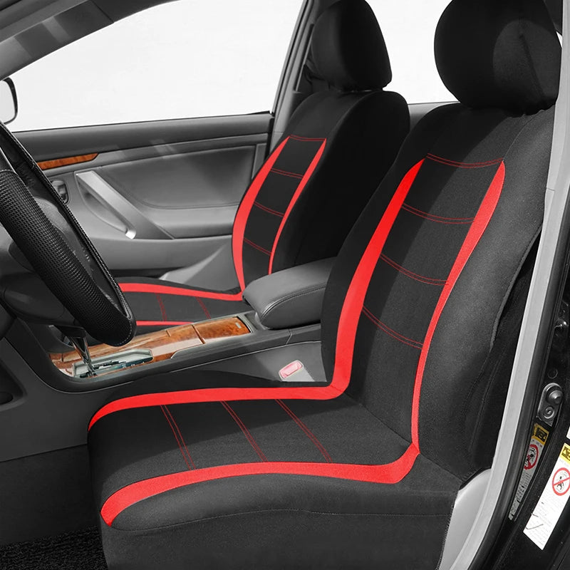 Housses de Siège Universelles AUTO PLUS – Tissu Polyester, 9 Pièces, Toutes Voitures Soldes-ShopOnline