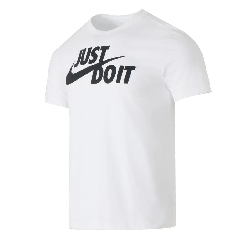 T-Shirt Nike Homme Col Rond – Respirant, Confortable, Sport & Casual, AR5007-100 Soldes-ShopOnline
