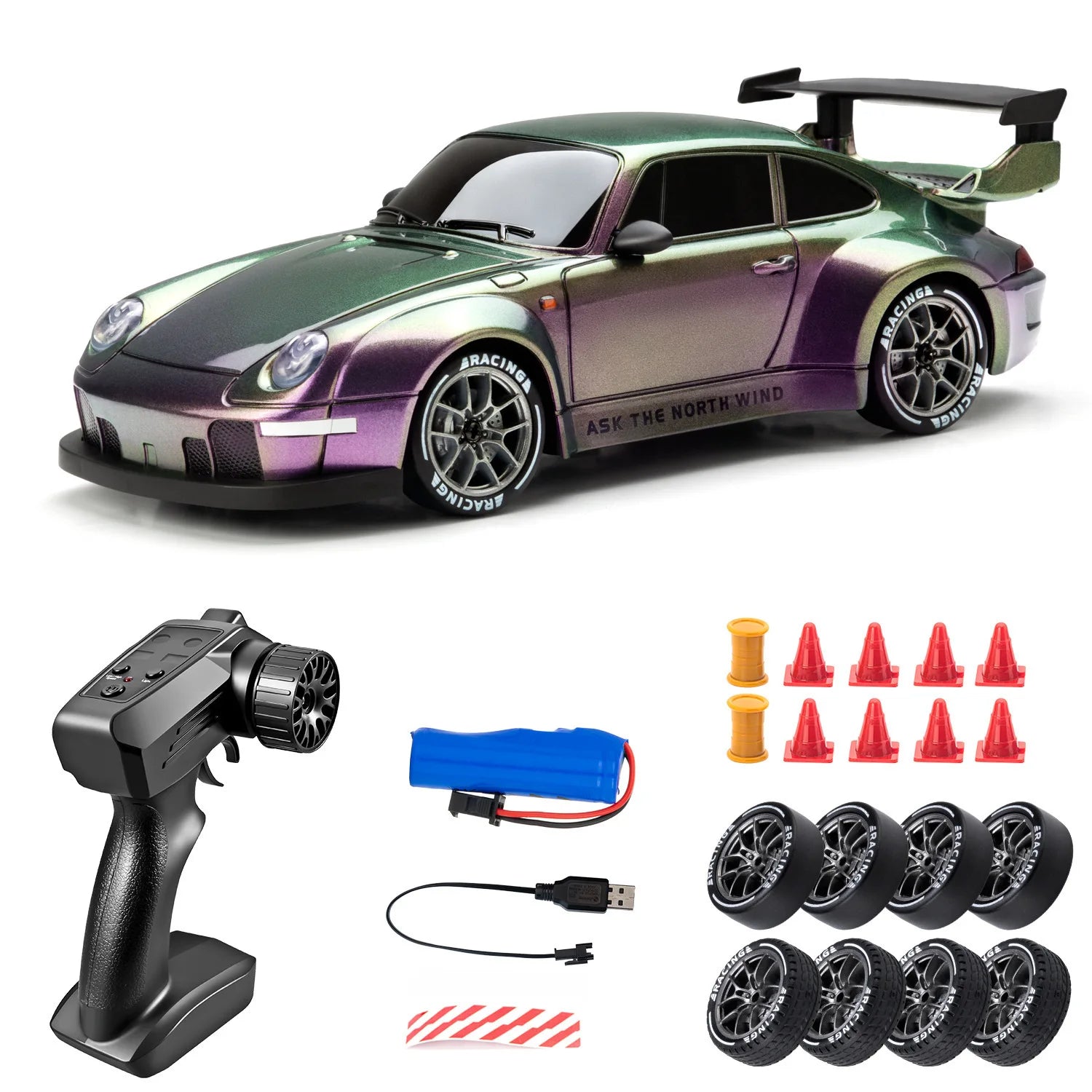 Voiture Télécommandée Drift 1/24 LED 4x4 Haute Vitesse LKCOMO – Multijoueur Soldes-ShopOnline