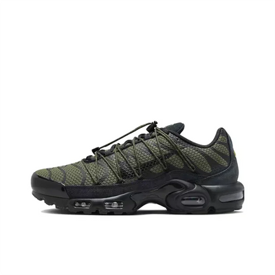 Nike Air Max Plus Utility - Baskets Running Homme Femme - Mesh Respirant & Coussin d'Air - Noir/Blanc FD0670-001 Soldes-ShopOnline