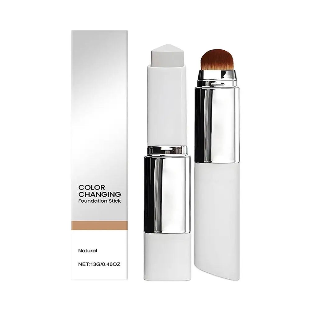 Fond de Teint Stick 2-en-1 Changeant de Couleur – Hydratant, Tous Types de Peau Soldes-ShopOnline