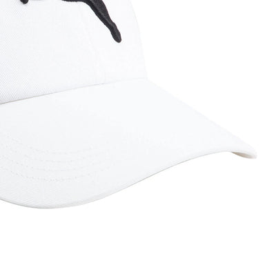 Puma 2025 Adult ESS PUMA Cat Logo BB Cap AF - Puma White Sports Hat 02620402 Soldes-ShopOnline