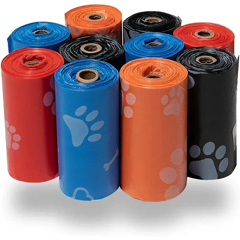 120 rouleaux de sac à crottes de chien Sac de caca de sac de nettoyage d'extérieur Fournitures de nettoyage d'extérieur pour animaux de compagnie pour chien /kit de remplissage de sac à ordures Fournitures pour animaux de compagnie - Soldes-ShopOnline