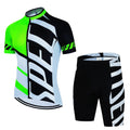 Tenue Cyclisme Homme Pro MTB – Maillot + Cuissard Été, Gel Respirant, SPF30, Fermeture Zip Soldes-ShopOnline