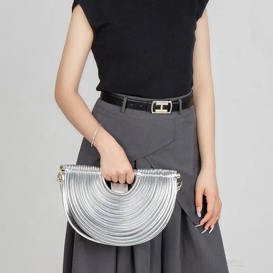 Sacs à main pour femmes 2025 New Gold Luxury Designer Chic sac à main pour filles / femmes à Prix Discount - Soldes-ShopOnline