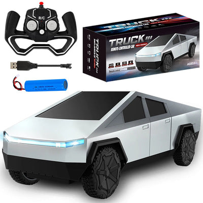 Cyber Pickup Electric Remote Control Teslainger Car Racing Toy Car Electric Charger Sports Car Children's Boy Model Soldes-ShopOnline