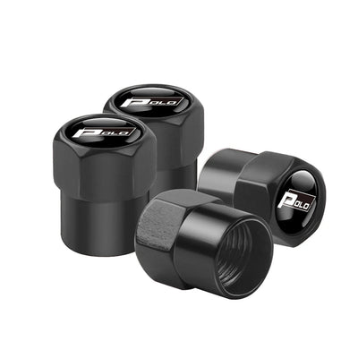 4Pcs Metal Car Wheel Tire Valve Caps Cover Accessorie For Volkswagen GTI Golf 6 7 Polo VW R-Line CC Passat B6 Tiguan Tharu Jetta Soldes-ShopOnline