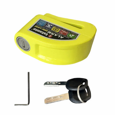 Falante Motorcycle Scooter Disc Brake Lock Bicycle Anti-theft Wheel Disc Brake Lock waterproof Security Alarm Protection 6 Color Soldes-ShopOnline