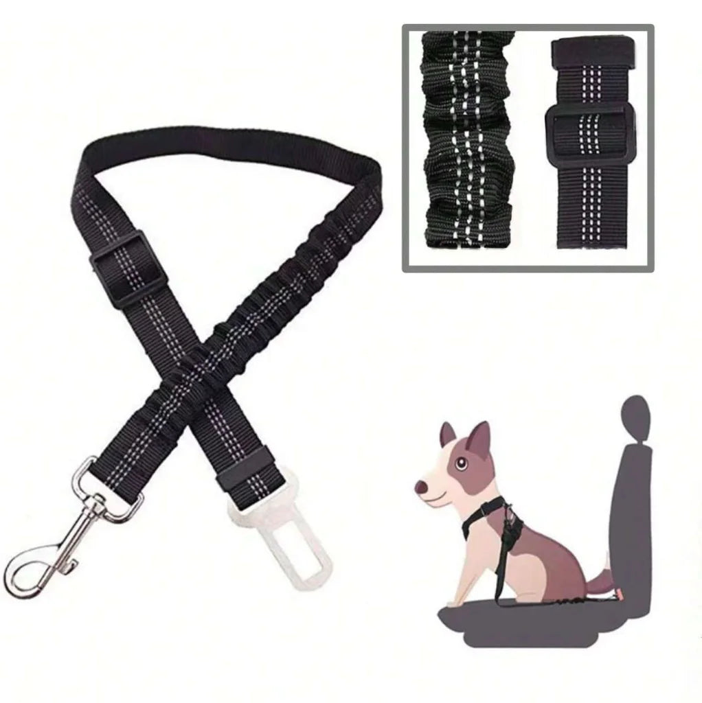 Advanced Dog Car Seat Belt Pet Dog Car Seat Nylon Material Seat Buckle Adjustable Length Suitable for Any Pet Dog Traction Rope Soldes-ShopOnline
