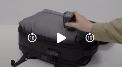 Sac à Dos Ordinateur 17 Pouces - Business Voyage Compression Extensible Oxford