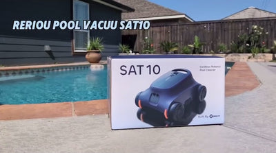 Aspirateur Piscine Seauto SAT10 - Robot Nettoyeur 180min Autonomie 45000Pa